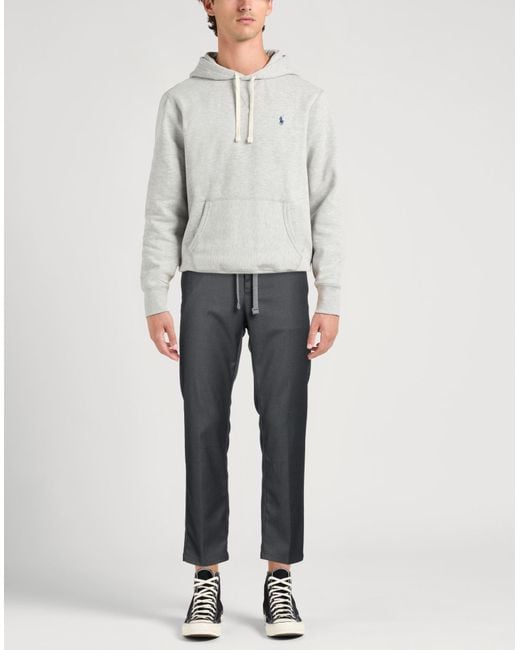 Harmont & Blaine Gray Pants Polyester, Viscose, Elastane for men