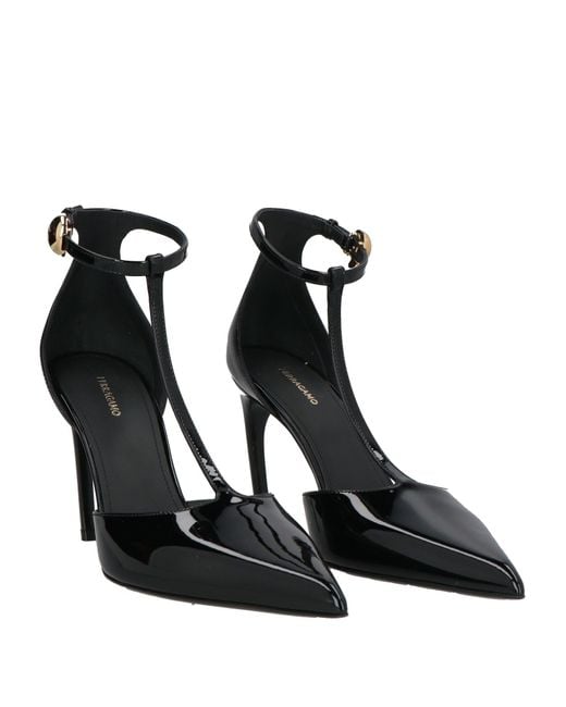 Ferragamo Black Pumps Leather