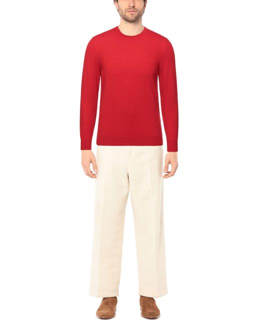 Drumohr Red Jumper for men