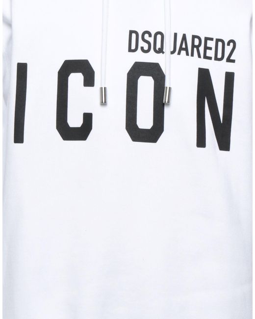 DSquared² White Sweatshirt for men