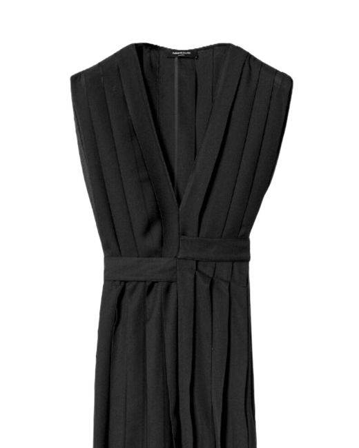 Robe longue Fabiana Filippi en coloris Black