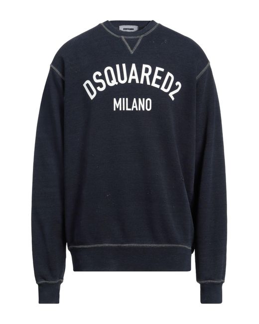 Felpa di DSquared² in Blue da Uomo