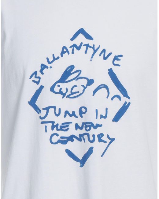 Ballantyne Blue T-Shirt Cotton for men