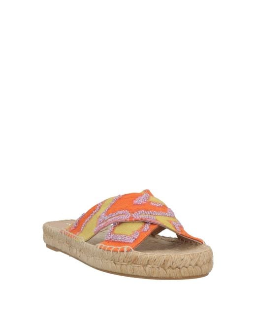 Maliparmi Orange Espadrilles
