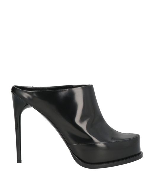 Victoria Beckham Black Mules & Clogs