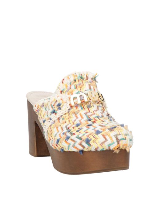 Mou Natural Mules & Clogs