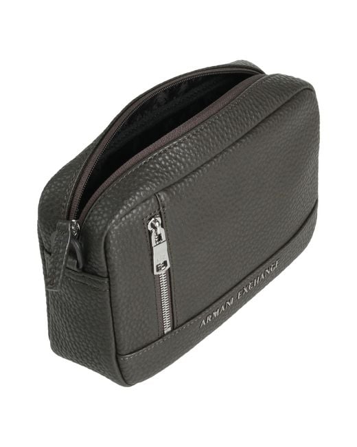 ARMANI EXCHANGE Black Cross-Body Bag for men