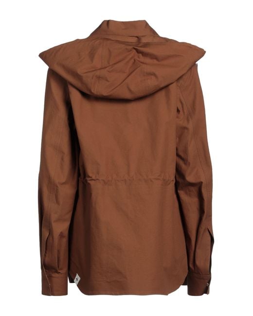 Jil Sander Brown Jacke, Mantel & Trenchcoat