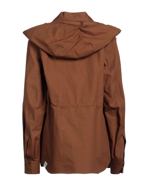 Jil Sander Brown Overcoat & Trench Coat