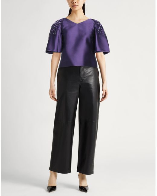 Alberta Ferretti Blue Top