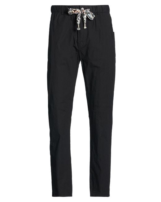 Daniele Alessandrini Black Trouser for men