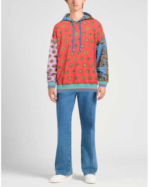 Sudadera Versace Jeans Couture de hombre de color Red