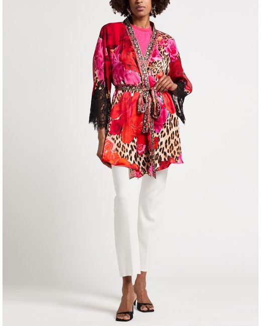 Camilla Red Jacket Silk