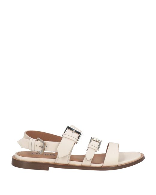 Carmens White Sandals