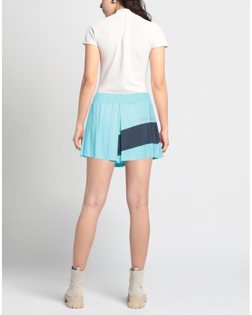 EA7 Blue Mini Skirt