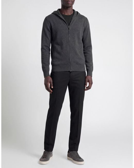 Alpha Studio Gray Cardigan for men
