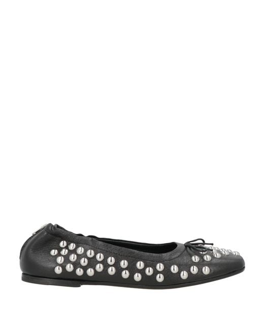 Golden Goose Deluxe Brand White Ballet Flats Leather
