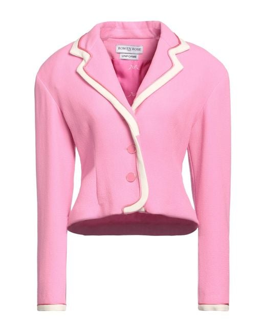 ROWEN ROSE Pink Blazer
