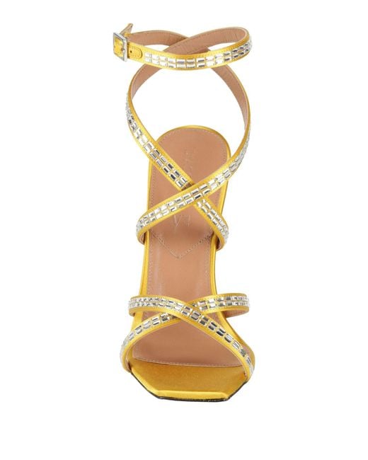 D'Accori Metallic Sandals