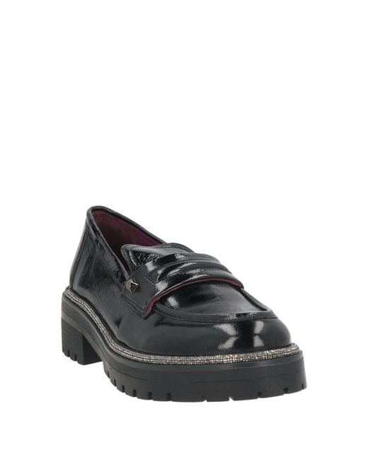 Apepazza Black Loafers Leather
