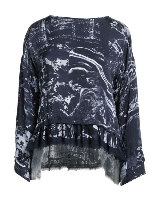 High Blue Top Rayon