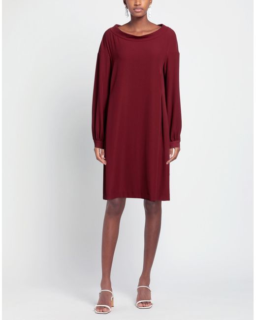 Manila Grace Red Mini Dress