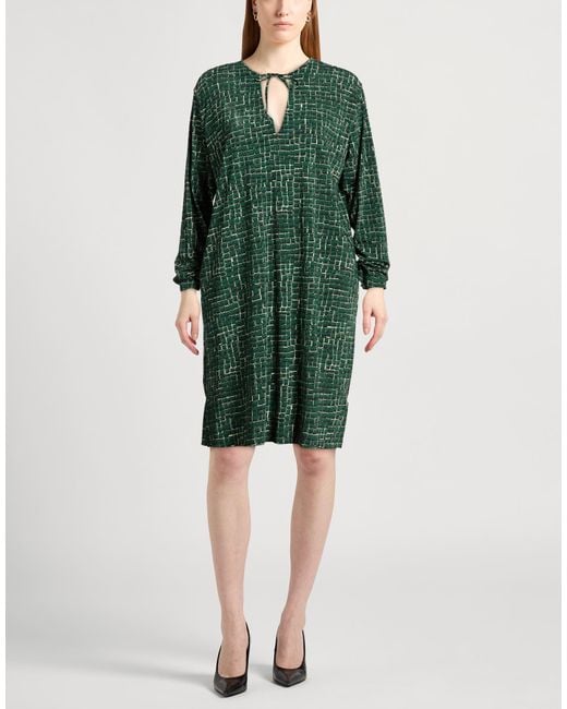Siyu Green Mini Dress Polyamide, Elastane
