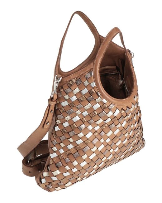 Caterina Lucchi Brown Handbag Calfskin