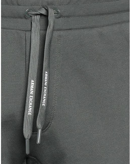 Armani Exchange Pants in Gray for Men | Lyst