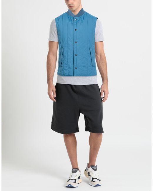 Montedoro Blue Slate Vest Polyamide for men