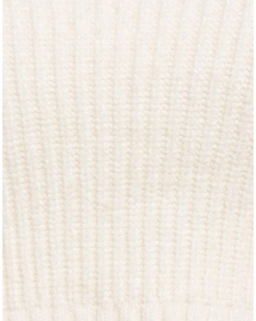 Haveone White Ivory Top Viscose, Polyester, Polyamide