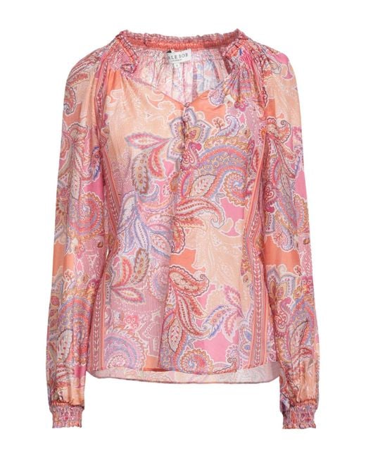 Hale Bob Pink Top Polyester