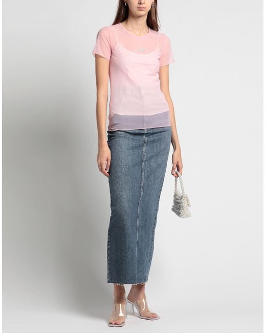 Gaelle Paris Pink Top Polyamide, Elastane