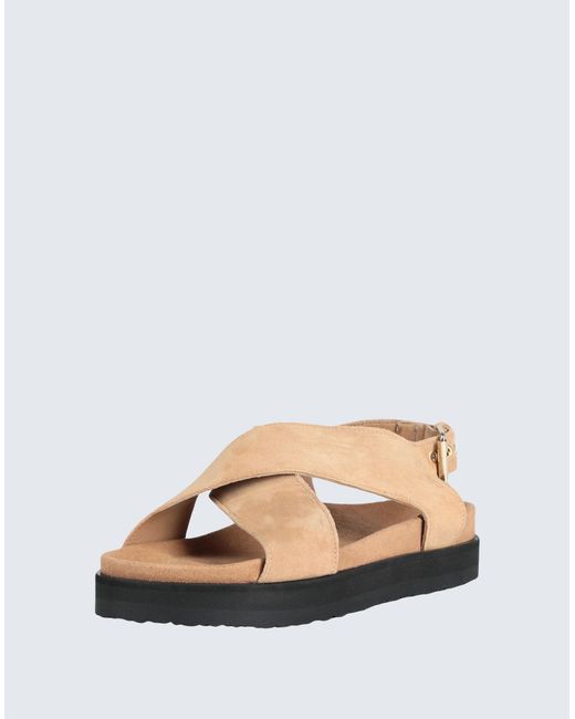 & Other Stories Natural Sandals Soft Leather