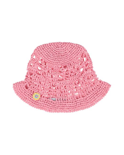 Maria La Rosa Pink Hat