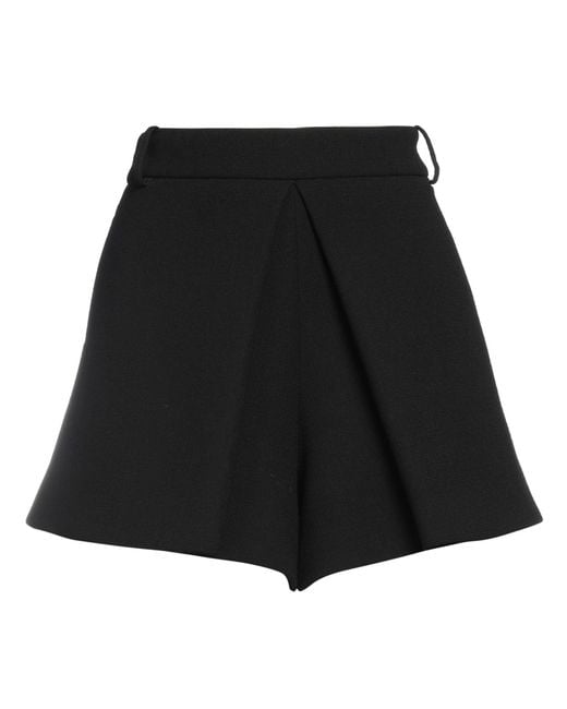Alexandre Vauthier Black Shorts & Bermuda Shorts
