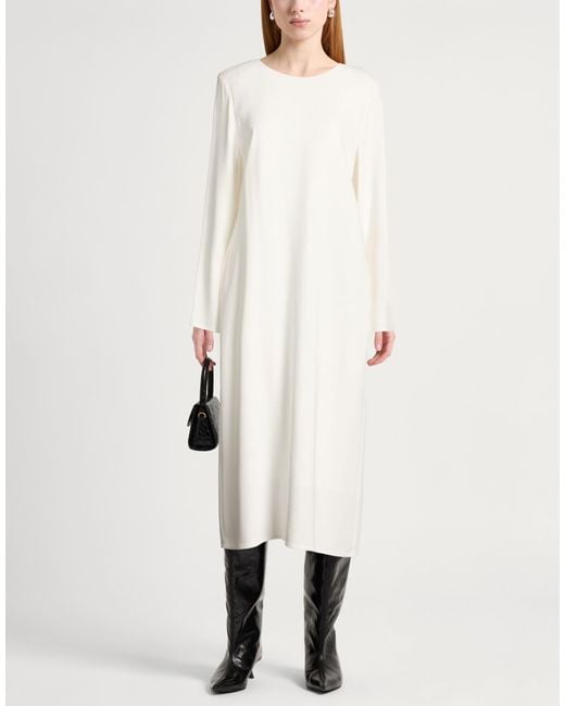 MEIMEIJ White Midi Dress
