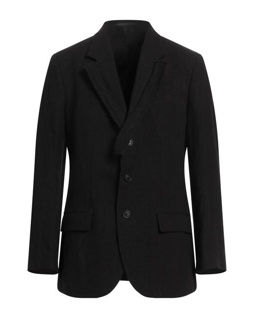 Y's for men Black Blazer for men
