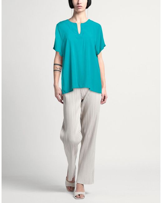 JUSTMINE Blue Top Viscose