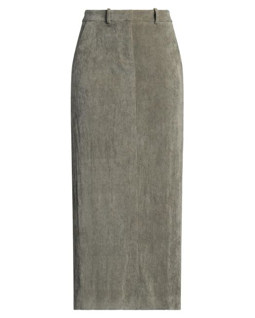Camicettasnob Gray Maxi Skirt