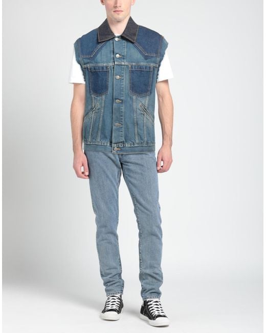 Maison Margiela Blue Denim Outerwear for men