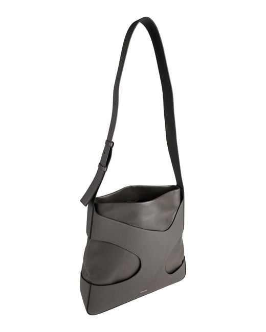 Ferragamo Black Cross-Body Bag Leather