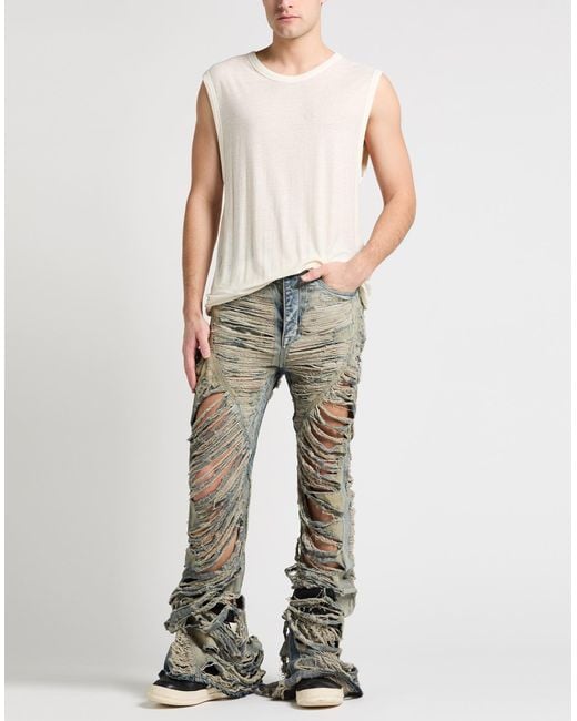 Rick Owens Gray Jeans for men