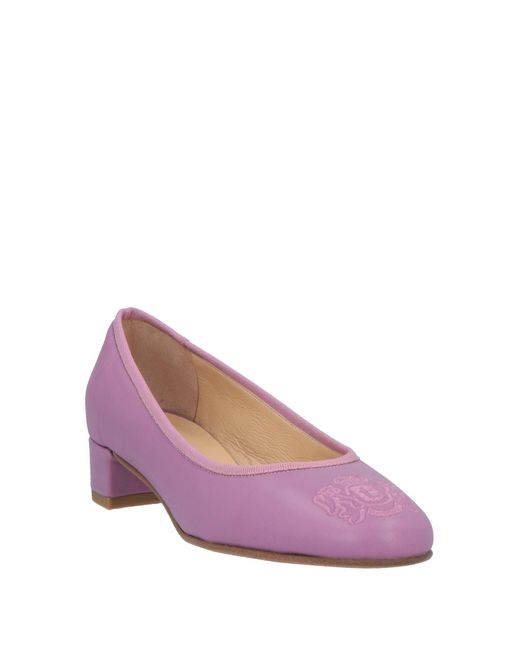 Testoni Purple Pumps