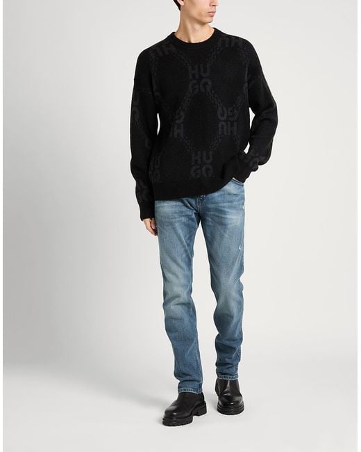 HUGO Pullover in Black für Herren