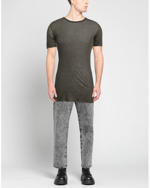 Camiseta Rick Owens de hombre de color Gray