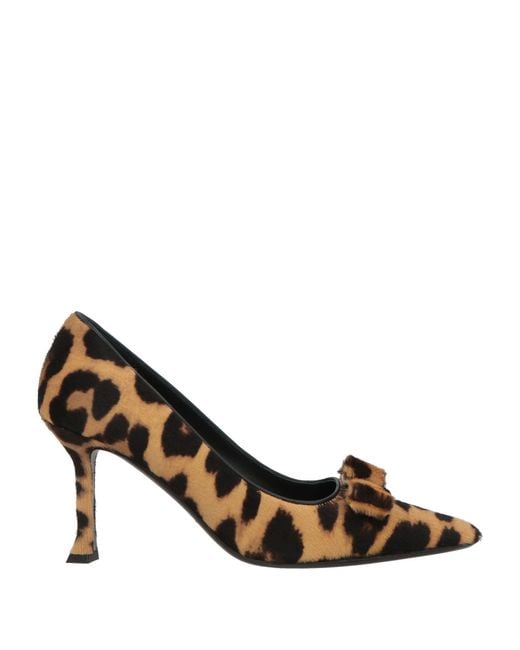 Ferragamo Metallic Pumps
