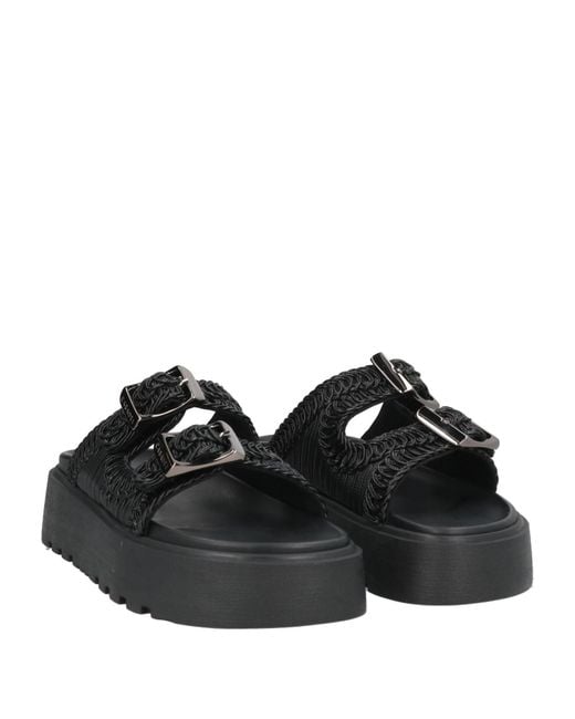 Casadei Black Sandals