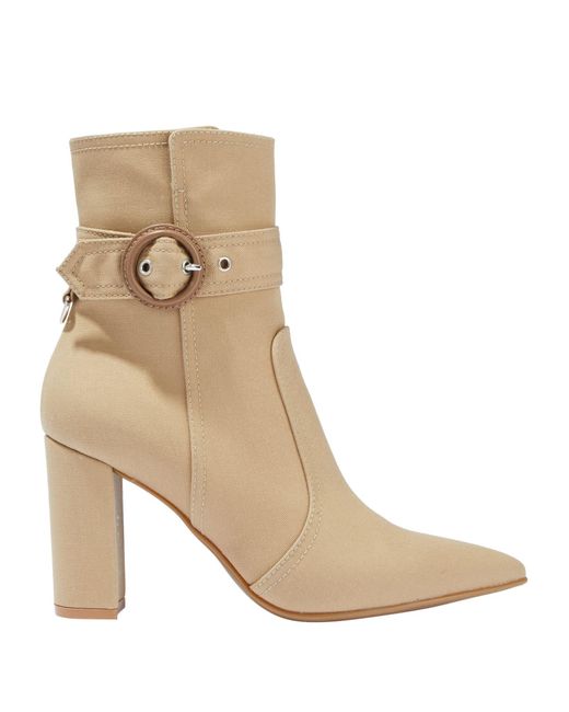 Gianvito Rossi Natural Ankle Boots