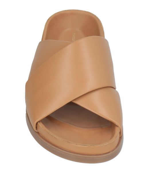 Mansur Gavriel Brown Sandals